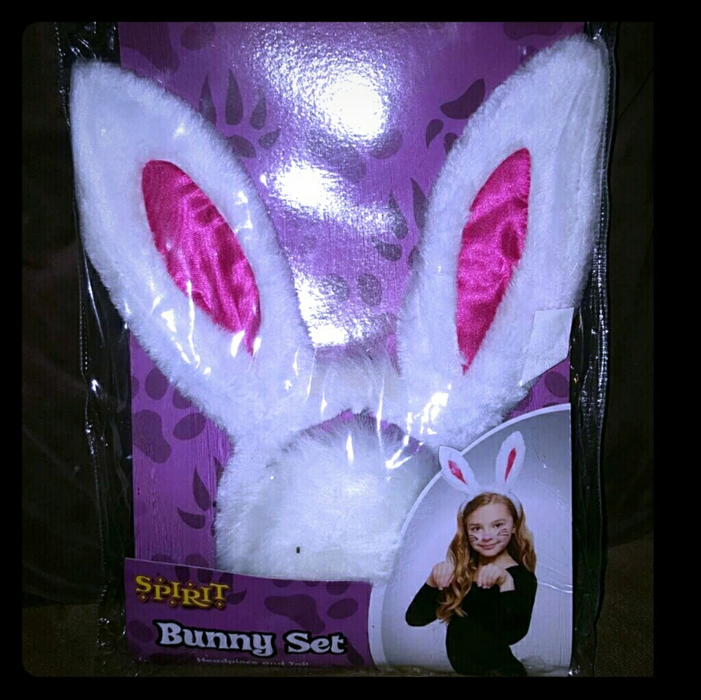 Bunny ear and tail set